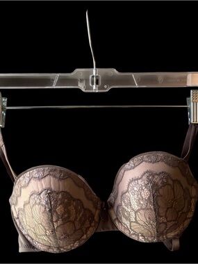 Wacoal Lace Underwire Bra in Taupe and Brown